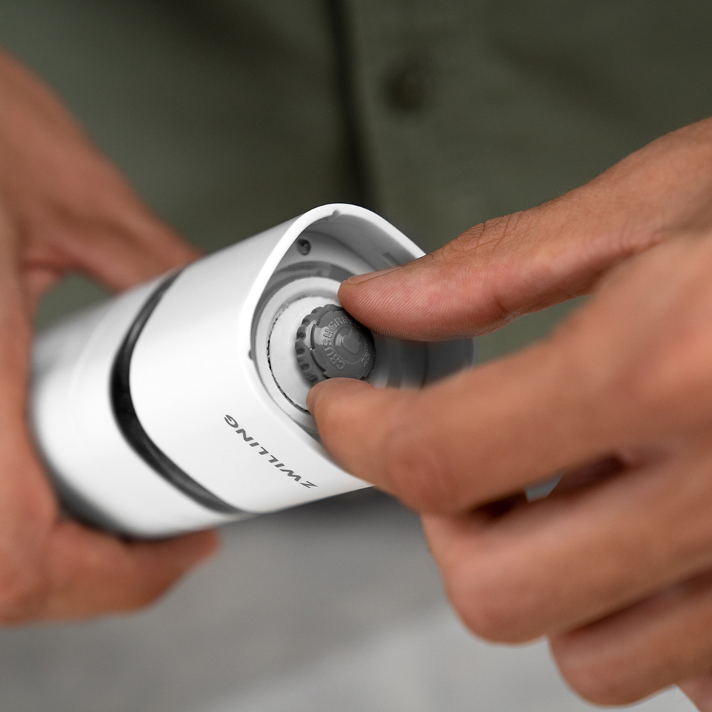 قابلیت تنظیم آسیاب نمک و فلفل زولینگ