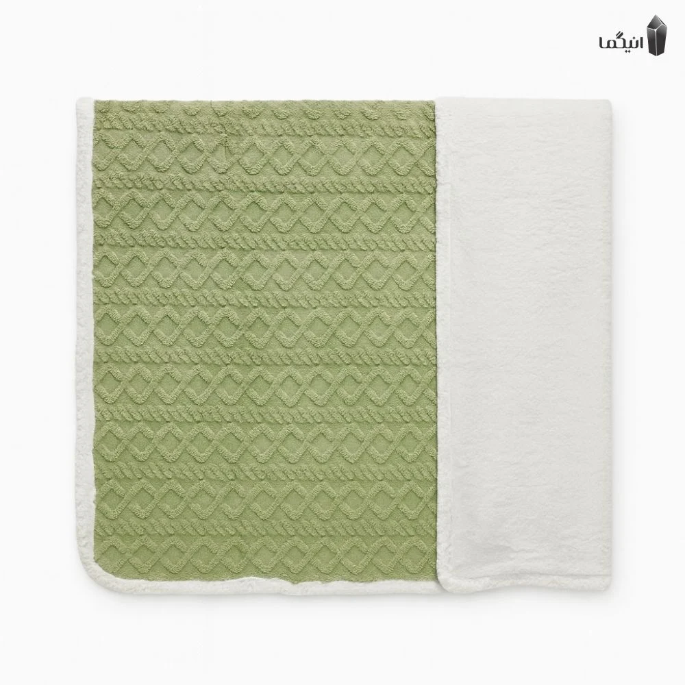 پتو گوسفندی طرح گیس بافت