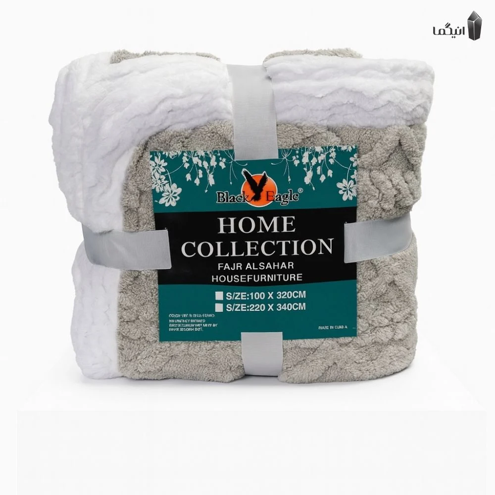 پتو گوسفندی طرح گیس بافت