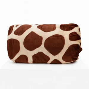 پتو مسافرتی طرح پوستی برند sky  دو نفره