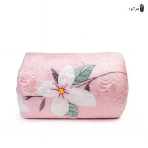 پتو مسافرتی لیزری گل دار  2 نفره